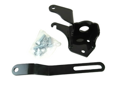 GM SBC Power Steering Pump Bracket For Front Motor Mounts Black