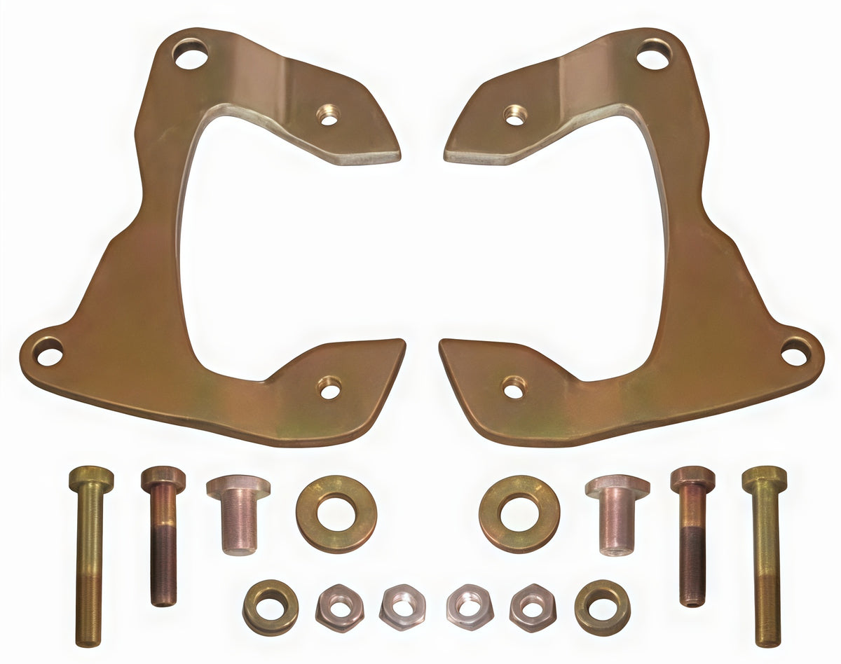 1955-64 Chevy Full Size Car， Stock Spindle GM Small Metric Caliper Bracket