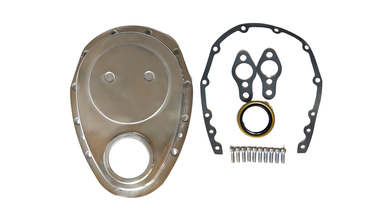 Aluminum Timing Chain Cover For SBC 283 305 327 350