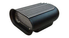 Aluminum Hilborn Style Full Finned Hood Air Scoop Kit Single 4 BBLCarb