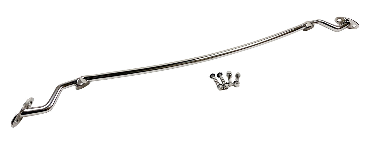 1932 Ford Dropped Headlisght Bar， Stainless Steel Polished