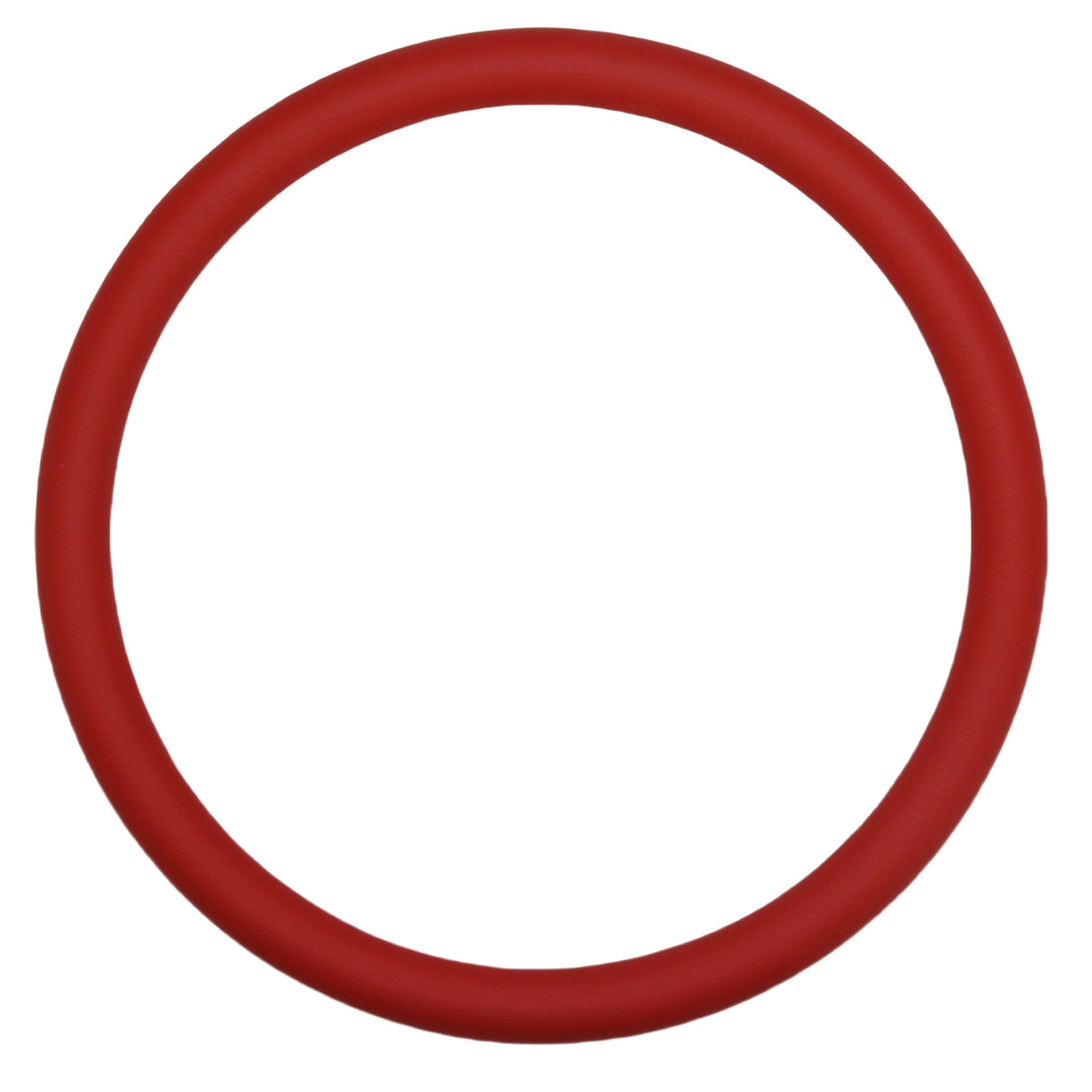 Red Leather Steering Wheel Half  Wrap For Billet Wheel