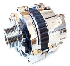 Chevy GM Left Mount Serpentine 130 AMP High Output Alternator