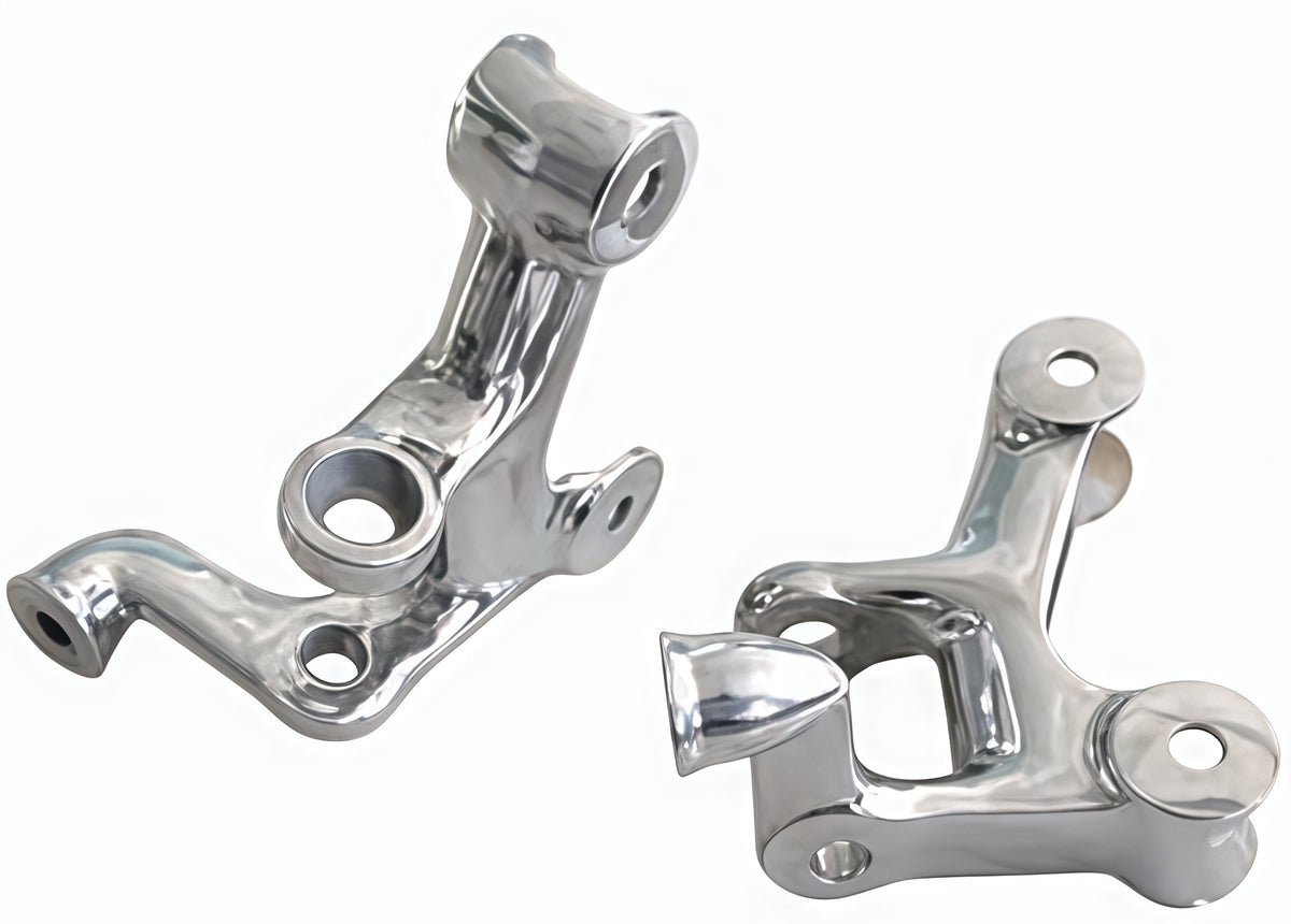 1928-34 Ford Model A Stainless Steel 4-Bar Batwing Bracket