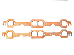 SBC Copper Seal Exhaust Gasket，Port 1.38＂ X 1.38＂
