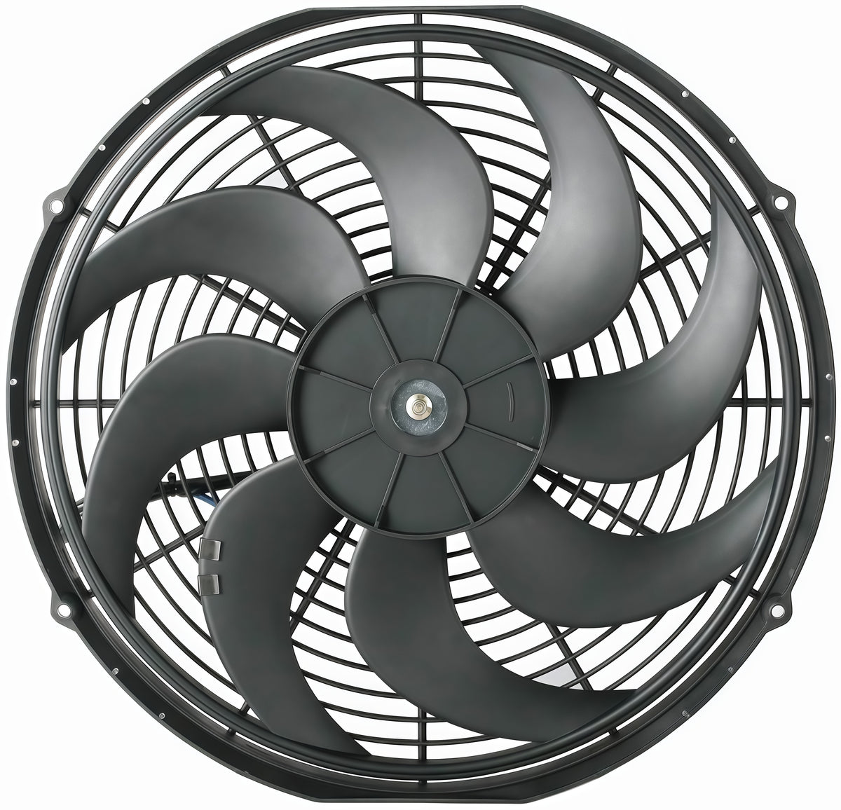 16"Curved Blade Reversible Fan, 12V-220W-3000CFM