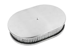 12＂ x 2＂ Oval Smooth Air Cleaner W/ Element