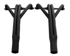 Small Block Chevy V8 Demo Derby Zoomie Headers， Square Port ，Black