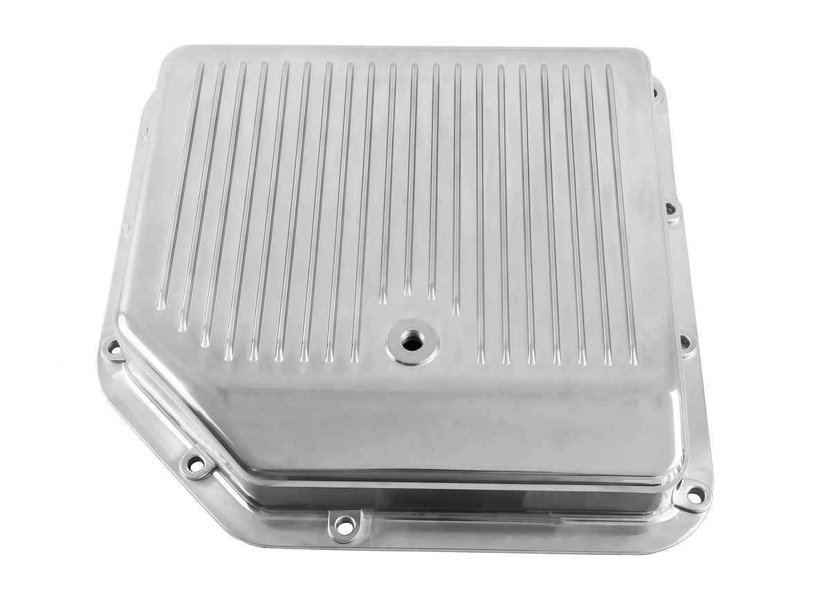 Aluminum GM Turbo 350 Finned  Transmission Pan