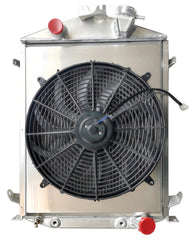 1928-31 Ford Model A Street/Rat Rod Radiator Chevy V8 w/ Fan &  shroud