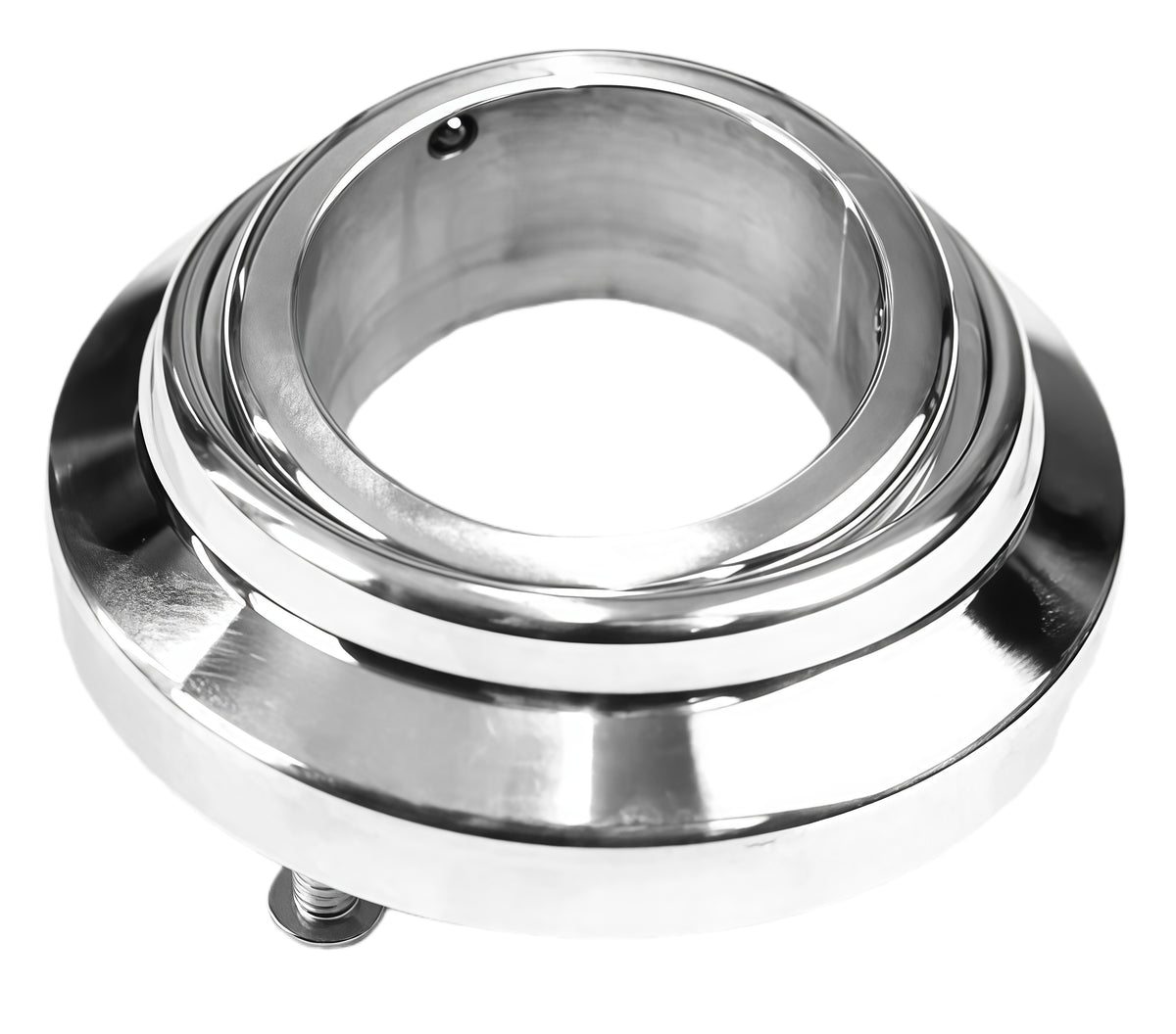 2“ Steering Column Fire Wall Swivel,Polished
