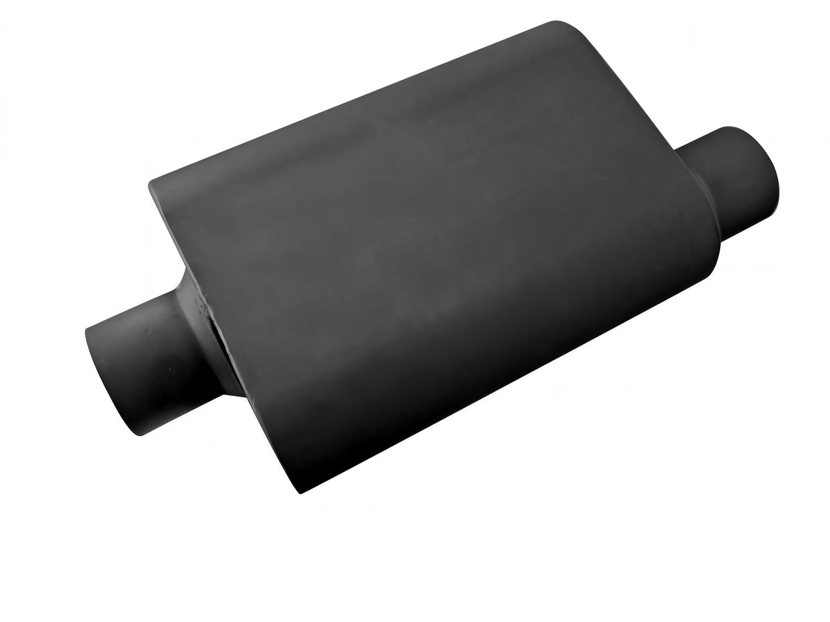 Welded Chamber Muffler，Offset Inlet/Center Outlet