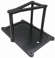 Billet Aluminum 2-Bolt/3-Bolt Battery Mount Optima Group 34/78 Series，Polished/Black