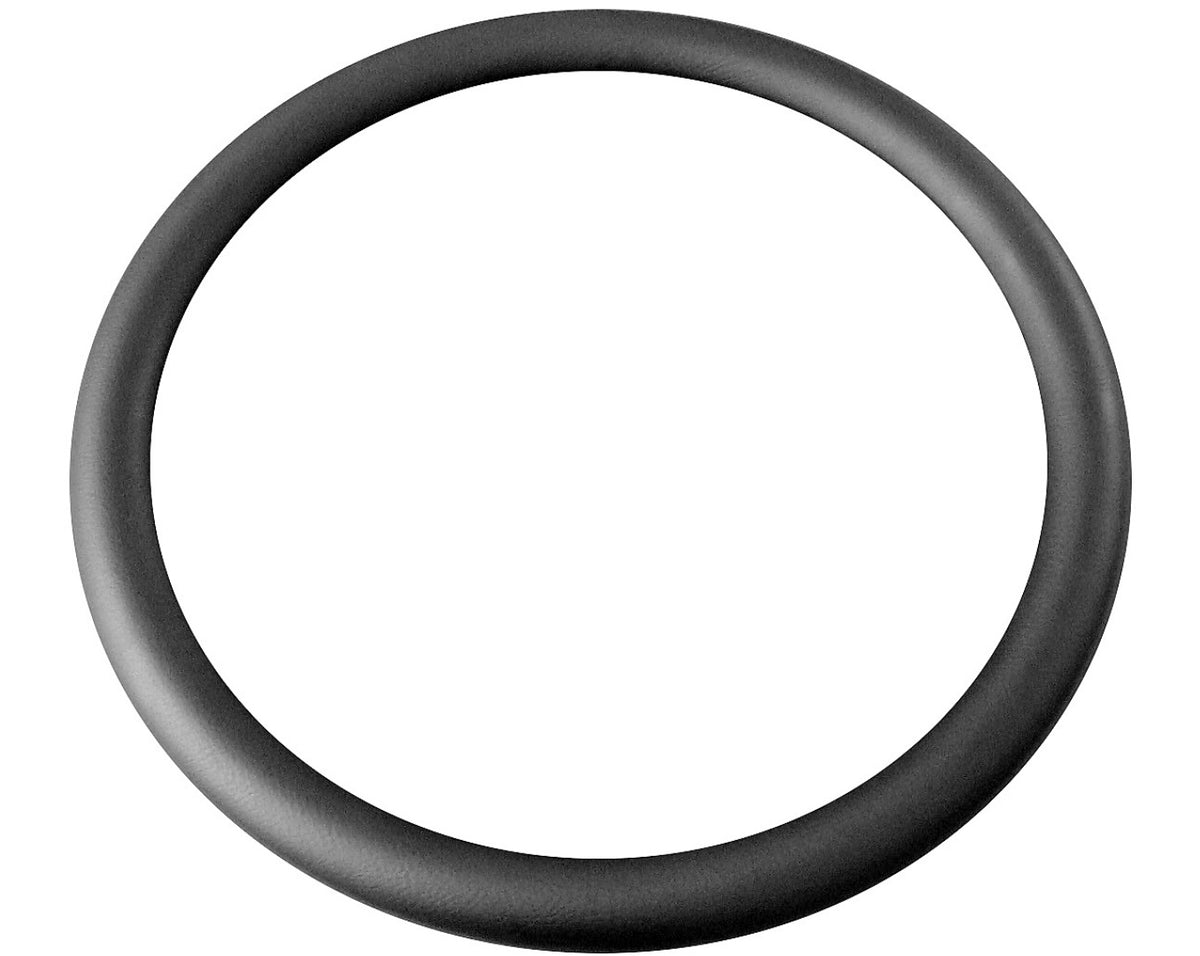 Black Leather Steering Wheel Half  Wrap For Billet Wheel