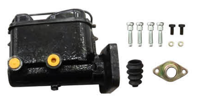 1960-1970 Mopar Cast Iron Master Cylinder 1-1/8" Bore, 9/16"-18 & 1/2"-20 Ports