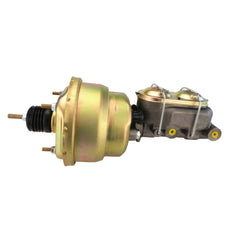 Universal Dual 7 Inch Brake Booster Master Cylinders Combo,1 Inch Bore