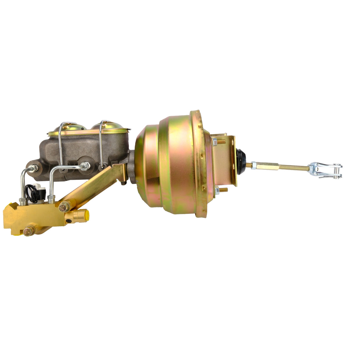 55-57 Fullsize Chevy Brake Booster Conversion Kit,1 In Bore,Zinc