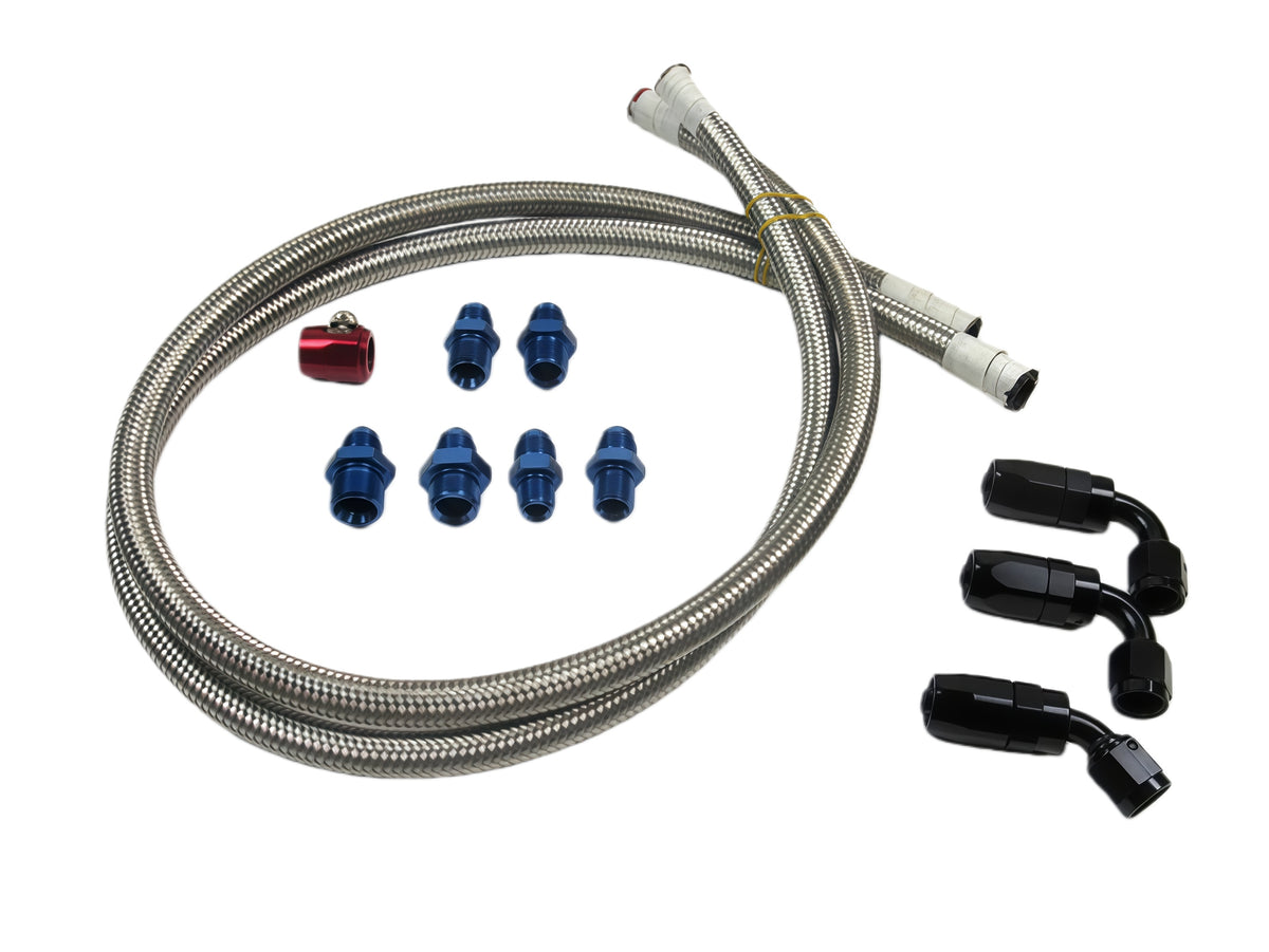 Stainess Steel Braided Power Steering Hose Kit