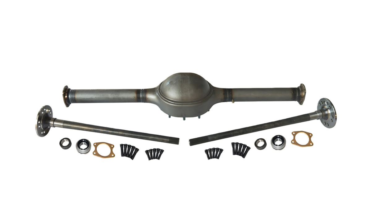 Universal Ford 9＂ Hot Rod Crate Rearend w/ Axles，Round Center，52＂/53＂/54＂/55＂/56＂/57＂/58＂/59＂/60＂/61＂/62＂