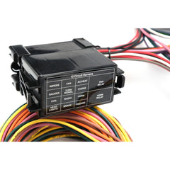12 Circuit Universal Wire Harness Muscle Car Hot Rod Street Rod