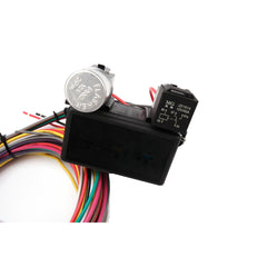 10 Circuit Basic Wire Harness Fuse Box Street Hot Rat Rod Wiring Car Truck 12V