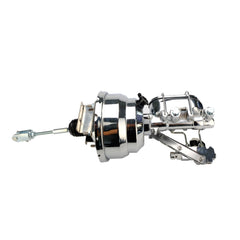55-57 Fullsize Chevy Brake Booster Conversion Kit,1 In Bore,Chrome