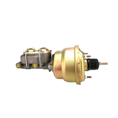 Universal Dual 7 Inch Brake Booster Master Cylinders Combo,1 Inch Bore
