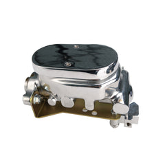 Universal Chrome Flat Top Master Cylinders w/ Bottom Mount Disc/Disc Proportioning Valves