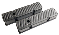 1958-87 SBC Fabricated Tall Aluminum Finned Valve Cover With Hole/Without Hole