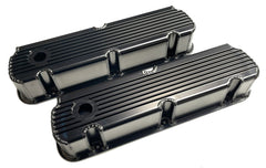 SBF Fabricated Tall Aluminum Finned Valve Cover With Hole/Without Hole