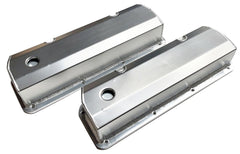 Ford 351C Fabricated Aluminum Vaulted Valve Cover Short Bolts With Hole/Without Hole