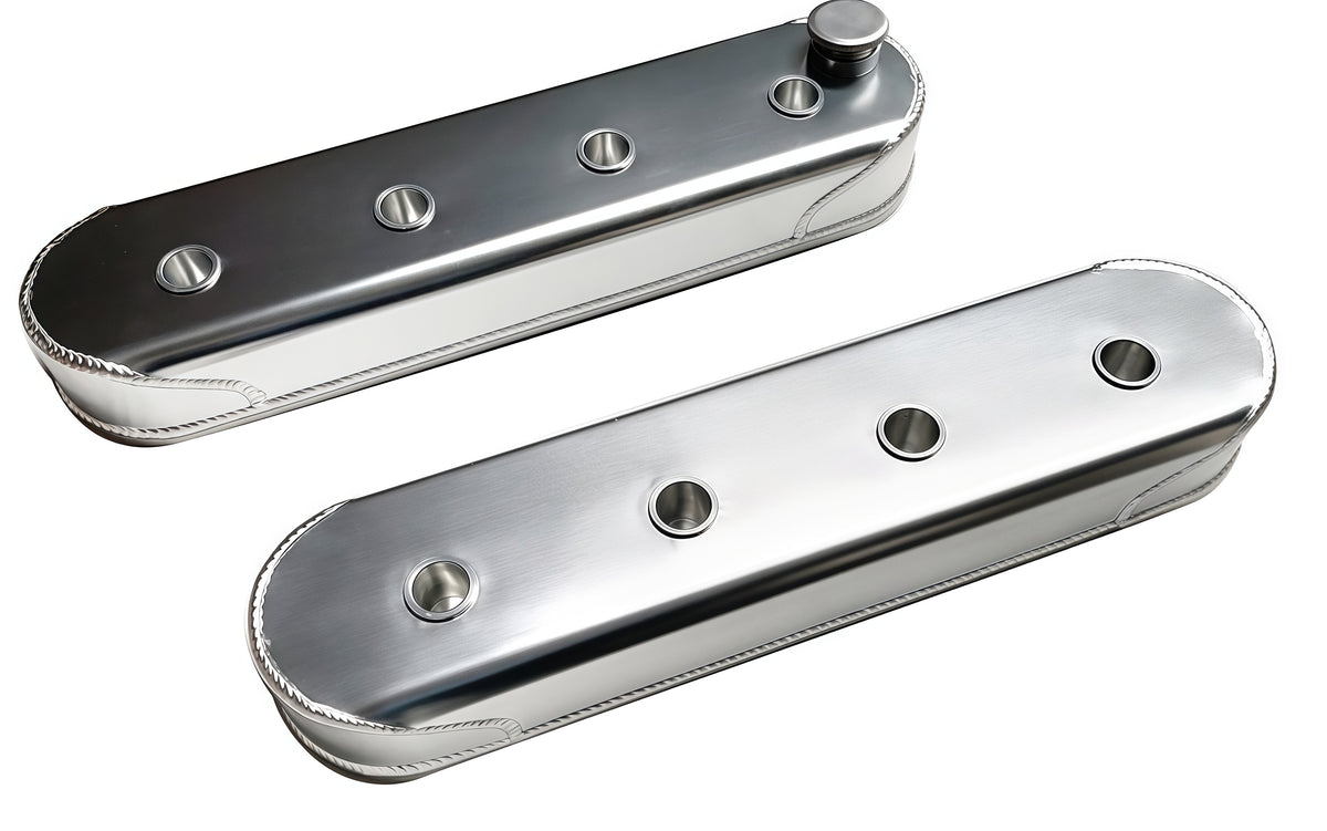 LS Fabricated Aluminum Valve Covers w/o Coil Mounts