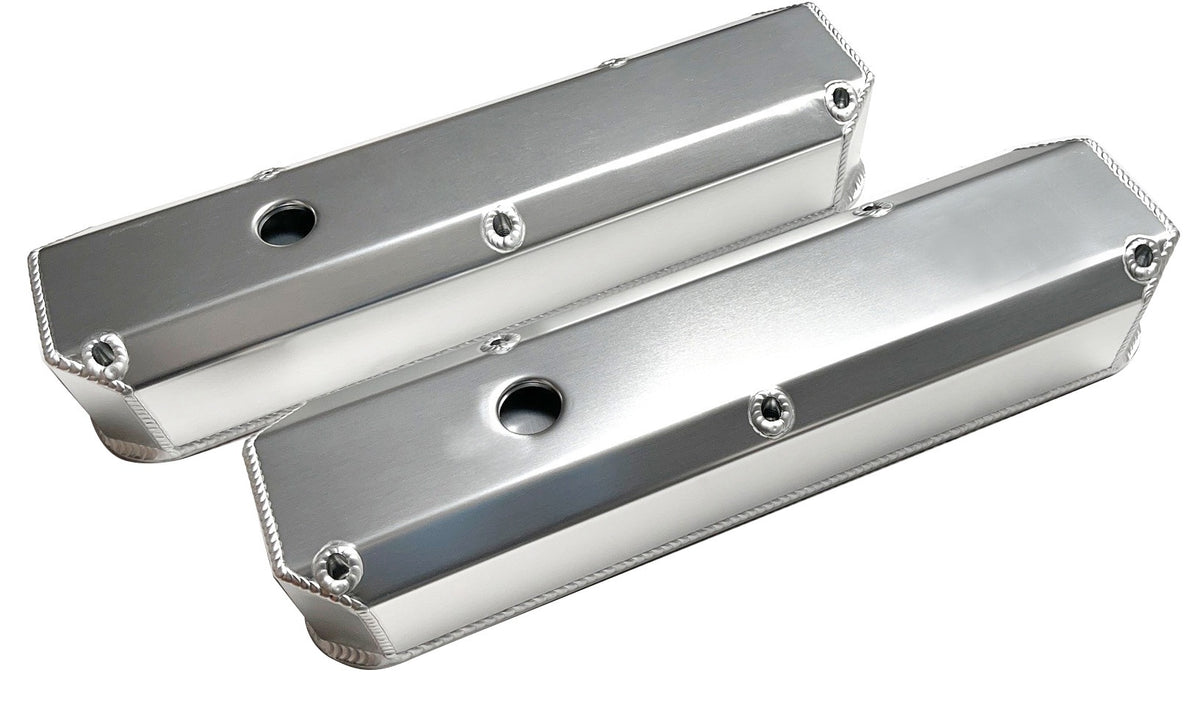 Small Block Chrysler Fabricated Aluminum Valve Cover With Hole/Without Hole