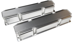 Big Block Chrysler Fabricated Aluminum  Finned Valve Cover With Hole/Without Hole