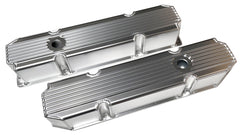 Big Block Chrysler Fabricated Aluminum  Finned Valve Cover With Hole/Without Hole