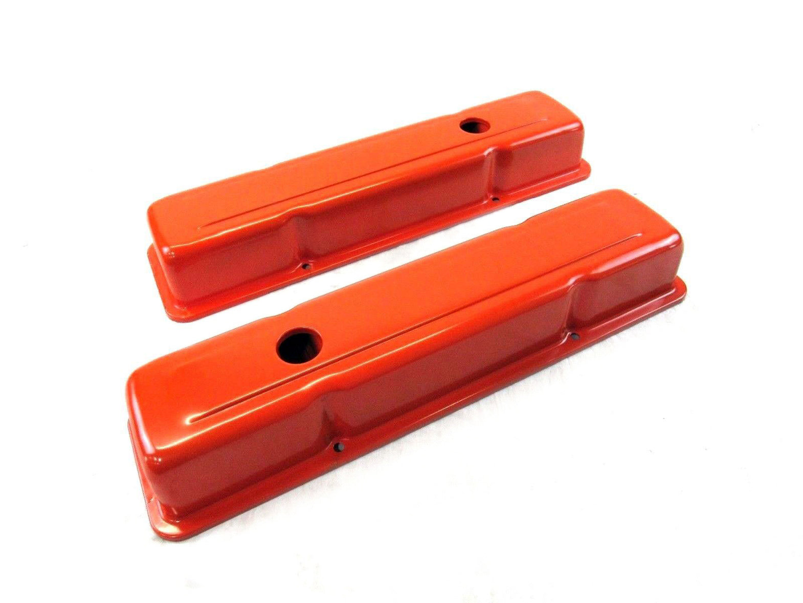 SBC 283-350 SHORT VALVE COVER CHROME SBC 283-350 SHORT VALVE COVER CHROME