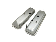 1965-72 Big Block Corvette 396-454 OE Style Short Steel Baffled Valve Cover， Chrome