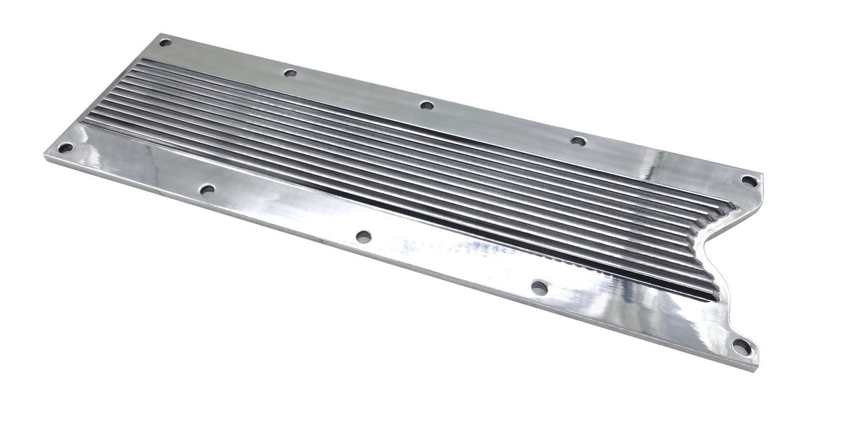 GM LS1 / LS6 Finned Aluminum Engine Valley Cover Chevrolet Gen III/IV w/ Gasket