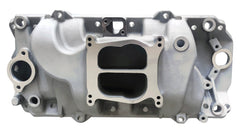 1965-90 Chevy BBC 454 Holeshot Oval Port Non-Erg Dual plane Intake Manifold， Idle to 6000 RPM