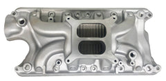 Ford SB 260-302W Windsor Qualifier Dual Plane Intake Manifold，1500-6500 RPM