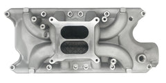 Ford SB 260-302W Square Bore Non-Erg Dual Plane Intake Manifold， Idle to 6000 RPM