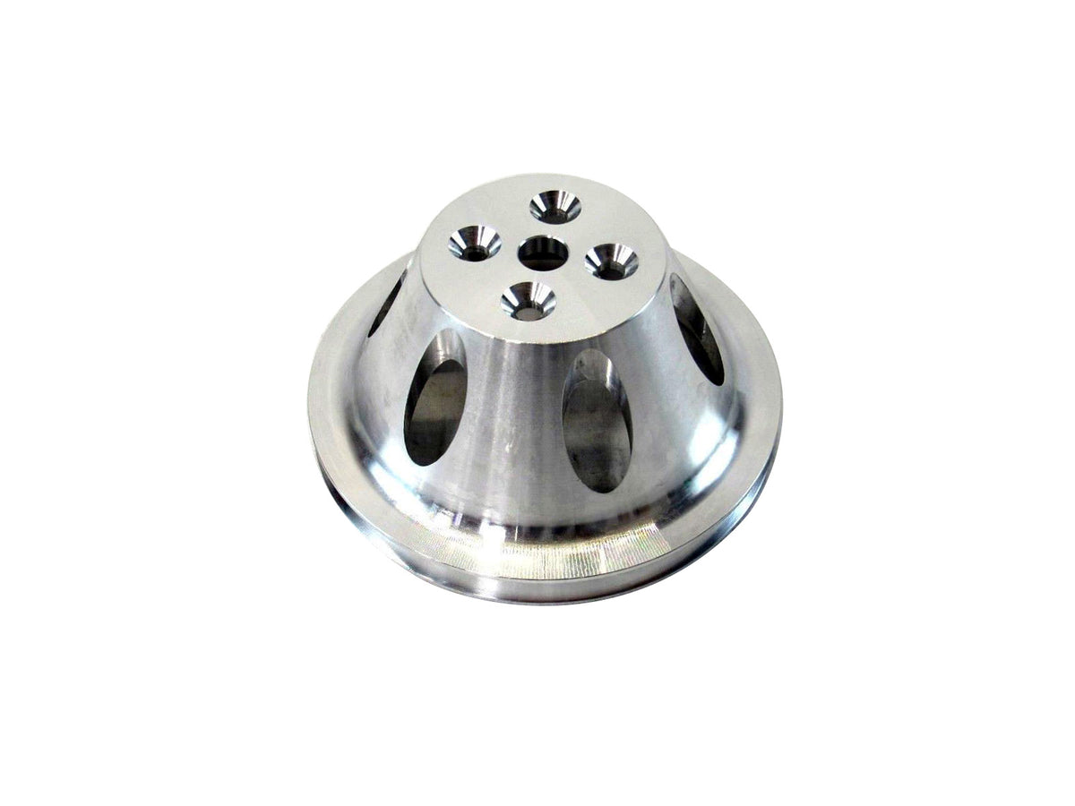 Aluminum SBC 283-350 1955-68 Short Water Pump Pulley，Single/Double Groove