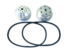 Small Block Chevy Combo Pulley For Long Water Pump