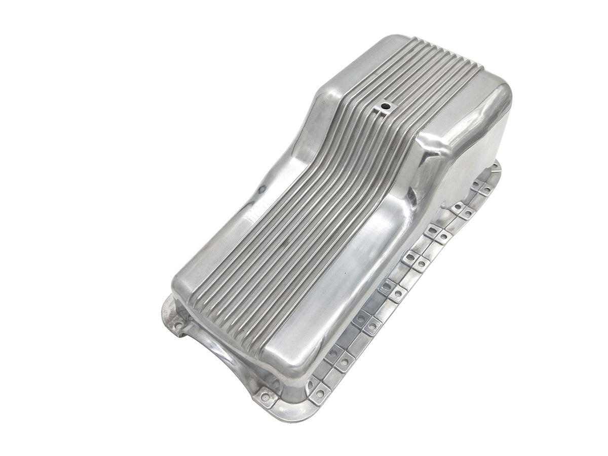 Cast Aluminum Stock Finned Oil Pan 1964-1976 SBF 260-302