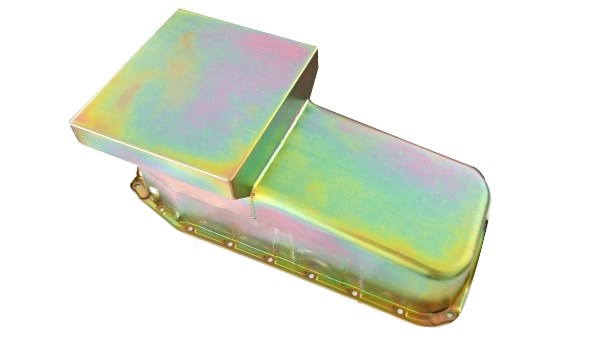 Steel 1986-Up SBC Chevy 283-350 Drag Racing Oil Pan
