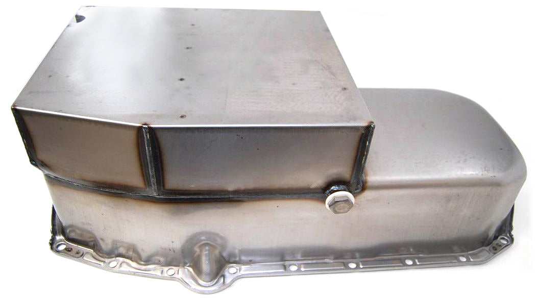 Steel 1958-79 SBC Claimer Oil Pan