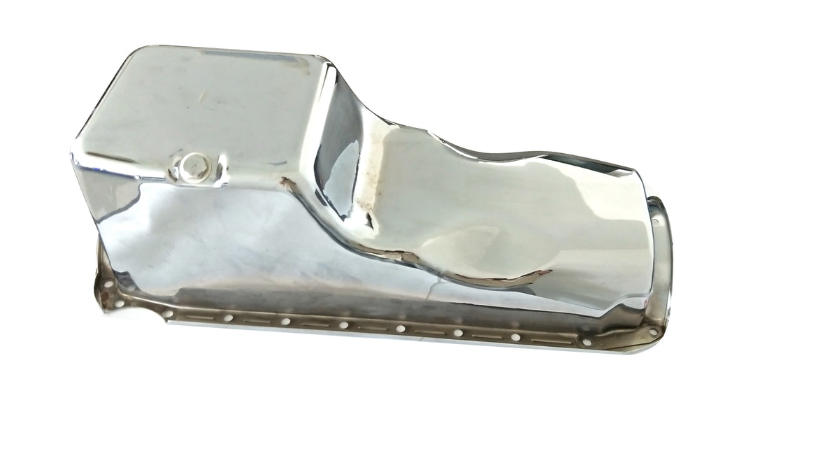 Steel Stock Oil Pan 1965-90 BB Chevy 396-454 Oil Pan
