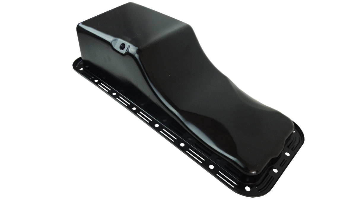 Steel Stock Oil Pan 1958-76 Ford FE Front Sump Oil Pan