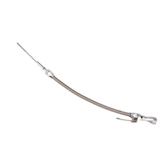 Engine Oil Pan Dipstick 1997-Up Chevy LS1 Aluminum Handle w/ Stainess Steel Braided Hose
