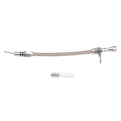 Chevy GM Turbo TH350 Bell Housing Mount Flexible Braided Transmission Dipstick